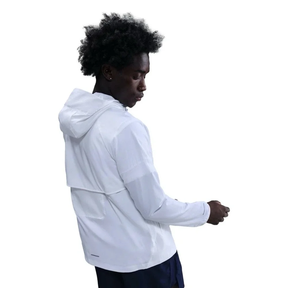 Nike BOA Chicago Marathon 2025 Impossibly Light Jacket White Sz Large HQ4267-100